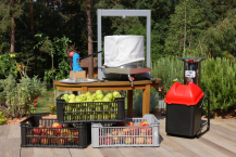 Obrázek k výrobku 81011 - Lis na ovoce 50L/5t NEREZ PROFI + Drtič ovoce Fruit SHARK