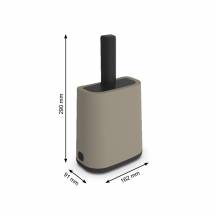 Obrázek k výrobku 79444 - Lopatka s držákem BIALA  - krémová