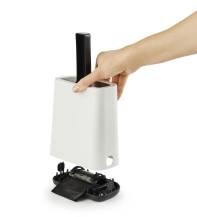 Obrázek k výrobku 79442 - Lopatka s držákem BIALA  - modrá