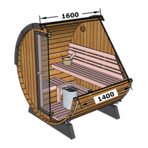 Obrázek k výrobku 23885 - Mini Sauna Thermowood .