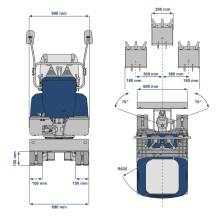 Obrázek k výrobku 91922 - Minibagr Scheppach EXC 815
