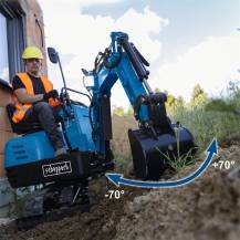 Obrázek k výrobku 91922 - Minibagr Scheppach EXC 815