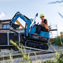 Obrázek k výrobku 91922 - Minibagr Scheppach EXC 815