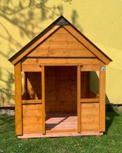 Obrázek k výrobku 73339 - Monkey dětský domek - Pavlína Mini - Červený DD0008Č