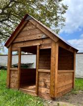 Obrázek k výrobku 73339 - Monkey dětský domek - Pavlína Mini - Červený DD0008Č