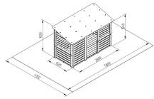 Obrázek k výrobku 78614 - Monkey dětský domek - Sovička - Červená Monkey dětský domek - Sovička - Červená