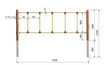 Obrázek k výrobku 35267 - Monkey Road 12 - akát .