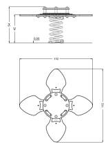 Obrázek k výrobku 33923 - Monkey´s pružinová houpačka 4swing .