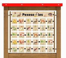 Obrázek k výrobku 91067 - Monkeys Edukační panel Pexeso - Les na stěnu