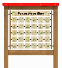 Obrázek k výrobku 91071 - Monkeys Edukační panel Pexeso - Rostliny 160