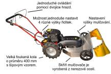 Obrázek k výrobku 95366 - Mulčovač Dakr Tekton