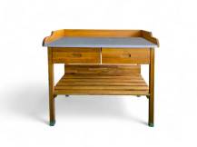 Obrázek k výrobku 93018 - Multifunkční zahradní grilovací stolek Alan dřevěný