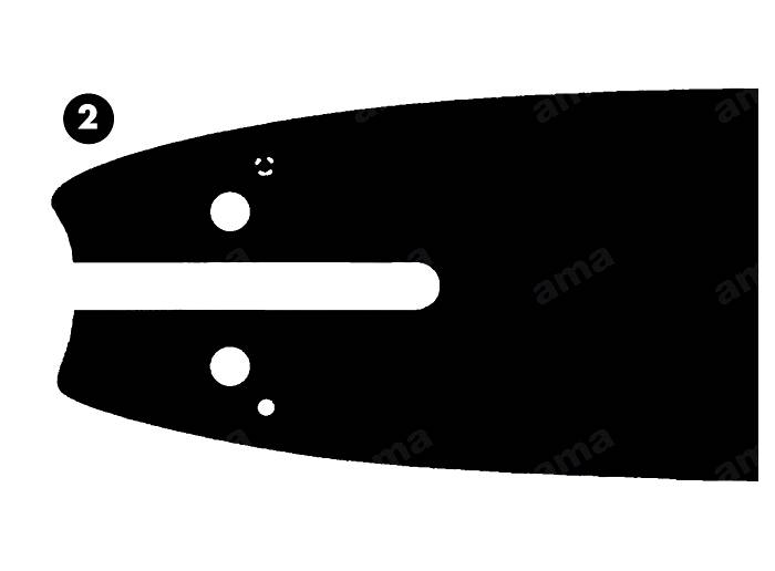 Obrázek k výrobku 33610 - Náhradní lišta 3/8" LP, 16"(40cm);1,3 mm, 54 Z