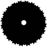 Obrázek k výrobku 2713 - Nůž 20 zubů 250x25,4x2,3mm