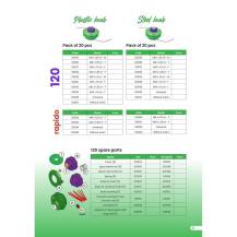 Obrázek k výrobku 2724 - Nylonová hlava 120mm M8x1,25 SF/GF/LF