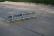 Obrázek k výrobku 54085 - Ocelová H - kotva do země 12 x 12 cm, délka 80 cm