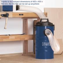 Obrázek k výrobku 71629 - Odsavač pilin Scheppach dc 100