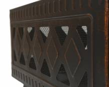 Obrázek k výrobku 74267 - Ohniště SQUARE copper patina s poklopem