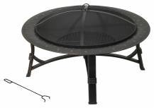 Obrázek k výrobku 74269 - Ohniště TEIDE copper patina s poklopem