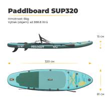 Obrázek k výrobku 95451 - Paddleboard SET Procraft Travel SUP320