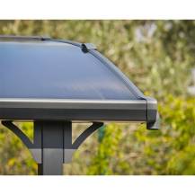 Obrázek k výrobku 29171 - Palram Arcadia 5000 - hliníkový (montovaný) přístřešek s obloukovou střechou