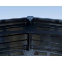 Obrázek k výrobku 62423 - Palram Arcadia 6400 hliníkový (montovaný) přístřešek s obloukovou střechou