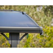 Obrázek k výrobku 62424 - Palram Arcadia 8500 hliníkový (montovaný) přístřešek s obloukovou střechou