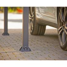 Obrázek k výrobku 62424 - Palram Arcadia 8500 hliníkový (montovaný) přístřešek s obloukovou střechou