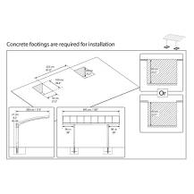 Obrázek k výrobku 48357 - Palram Arizona 5000 - hliníkový přístřešek pro auto s obloukovou střechou