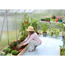 Obrázek k výrobku 26798 - Palram Essence 8x12 silver polykarbonátový skleník