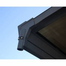 Obrázek k výrobku 29362 - Palram Vitoria 5000 - hliníkový přístřešek s obloukovou střechou