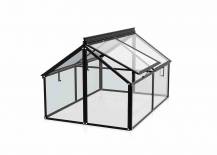 Obrázek k výrobku 80707 - pařeniště VITAVIA GAIA JUMBO čiré sklo 3 mm černé LG3736