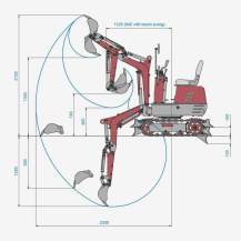 Obrázek k výrobku 62711 - Pásový minibagr AMA Garden