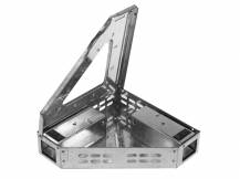 Obrázek k výrobku 81703 - Past na myši domečková AGF rohová 90°, s průhledným krytem