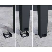 Obrázek k výrobku 79451 - Pergola Palram Stockholm 3,4 x 5,2 antracit