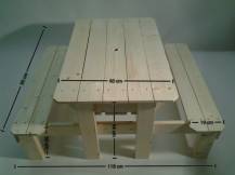 Obrázek k výrobku 39525 - Piknikový stolek Herold s plastovým boxem .