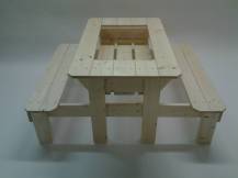 Obrázek k výrobku 39525 - Piknikový stolek Herold s plastovým boxem .