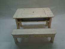 Obrázek k výrobku 39525 - Piknikový stolek Herold s plastovým boxem .