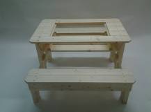 Obrázek k výrobku 39525 - Piknikový stolek Herold s plastovým boxem .