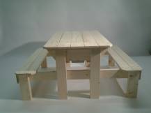 Obrázek k výrobku 39525 - Piknikový stolek Herold s plastovým boxem .