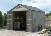 Obrázek k výrobku 93809 - plastový domek LANITPLAST MONTANA 810 LG4685