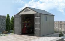 Obrázek k výrobku 93809 - plastový domek LANITPLAST MONTANA 810 LG4685