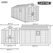Obrázek k výrobku 93518 - plastový domek LIFETIME model 60282 LG4652