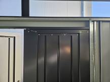 Obrázek k výrobku 82590 - plechový domek LANITPLAST MARBURG 108 ANTRACIT LG4018