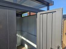 Obrázek k výrobku 82591 - plechový domek LANITPLAST MARBURG 88 ANTRACIT LG4017