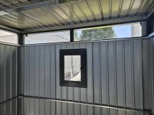 Obrázek k výrobku 82591 - plechový domek LANITPLAST MARBURG 88 ANTRACIT LG4017