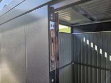 Obrázek k výrobku 82591 - plechový domek LANITPLAST MARBURG 88 ANTRACIT LG4017