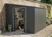 Obrázek k výrobku 82582 - plechový domek LANITPLAST WANDHAUS 911 ANTRACIT LG4026