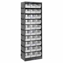 Obrázek k výrobku 5274 - Policový regál s boxy 30ks