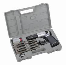 Obrázek k výrobku 36007 - POWAIR0019 - Pneumatické kladivo (sada se sekáči)